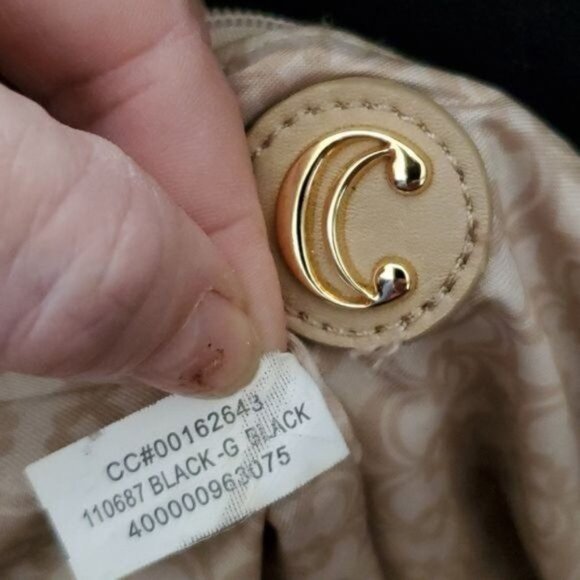 Charming Charlie Bag Shoulder Tote Handbag Black Vegan Leather WOMEN'S WOMAN'S - Picture 9 of 14